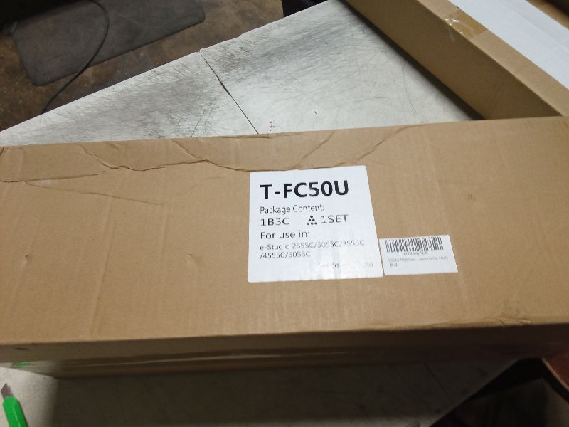 Photo 1 of BUEGOO T-FC50U Toner Cartridge Compatible for T-FC50U T-FC50U-K T-FC50U-C T-FC50U-M T-FC50U-Y for Toshiba E-Studio 2555C 3055C 3555C 4555C 5055C Printers(Black Cyan Magenta Yellow,4 Pack)