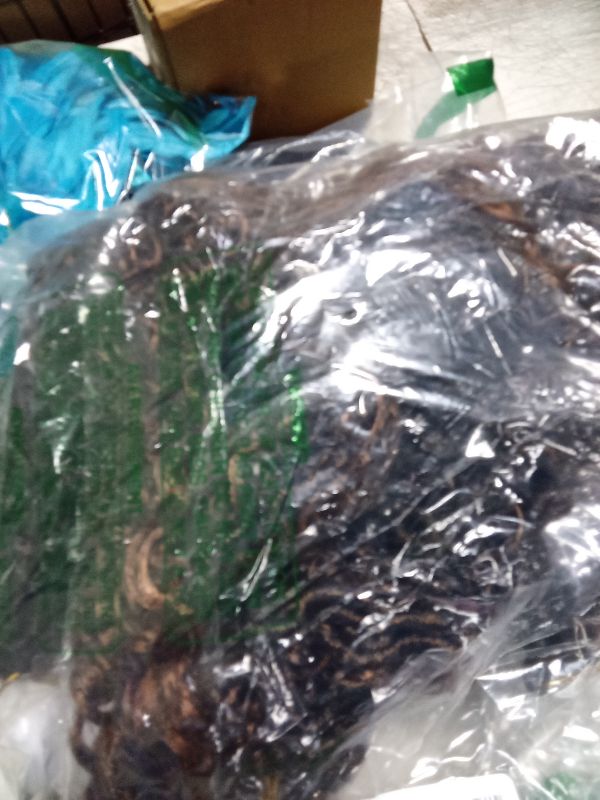 Photo 1 of 8 Packs Goddess Faux Locs Crochet Hair for Black Women, Long Goddess Locs Crochet Hair, Boho Style Locs, River Hair with Curly Ends (22Inch, T30#, 8Packs)