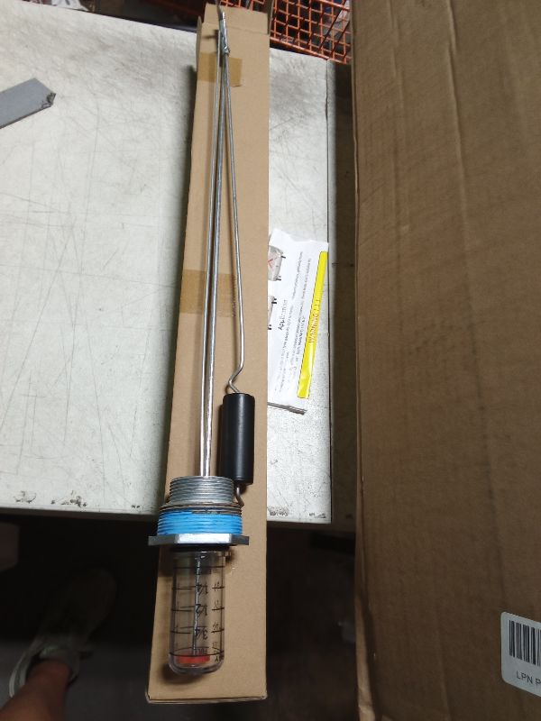 Photo 1 of Oil Tank Gauge Fuel Oil Tank Level Gauge,Float Level Measure Compatible with Scully Signal Corp's Scul-Tel & for Intelli-Tank (Vertical) Depth from 42" to 44" Diameter,1-1/2" and 2" Male NPT Thread