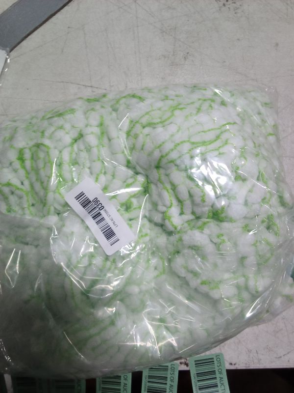 Photo 1 of 3 Pack Mop Head Replacement for Libman Tornado, Spin Mop Replacement Head Compatible with Libman, Easy to Replace, Machine Washable, Green and White