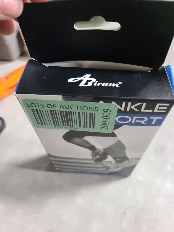 Photo 1 of ABIRAM Ankle Compression Sleeve, Foot Sleeve (1 Pair) with strap, Ankle Brace for Sprained Foot, Ankle Support, Plantar Fasciitis Relief Socks, Achilles Tendonitis, Women & Men
