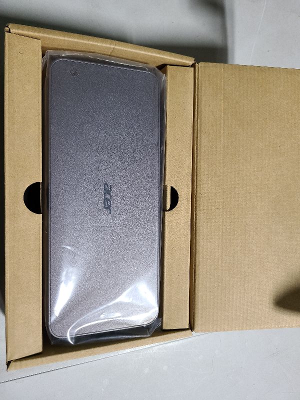 Photo 1 of Acer Docking Station,14-in-1 Triple Display USB C Docking Station, 3 Monitors with 4K HDMI 2.0, DisplayPort 1.4, 10 Gbps USB-C and 5 Gbps USB-A Data, 1 Gbps Ethernet, Audio, 60W Charging for Laptop