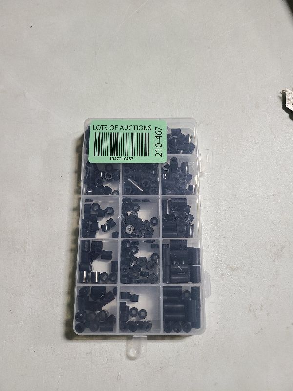 Photo 1 of 400Pcs Electrical Outlet ABS Spacers Washers,ID 3.2mm 4.2mm OD 1mm, 3mm 5mm 8mm 10mm 12mm 15mm?Washer Spacer Assortment Kit,Without Threaded,Switch and Receptacle Spacers for M3 M4 Screws