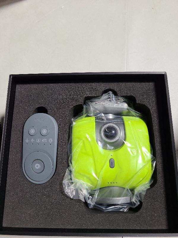 Photo 1 of  Chameleon AI Auto Sports Action Camera - 4K 60FPS Soccer Camera and Basketball Tracking Camera for Team Sports, Live Streaming, No Subscription, Works with iOS & Android (Lemon Green) 