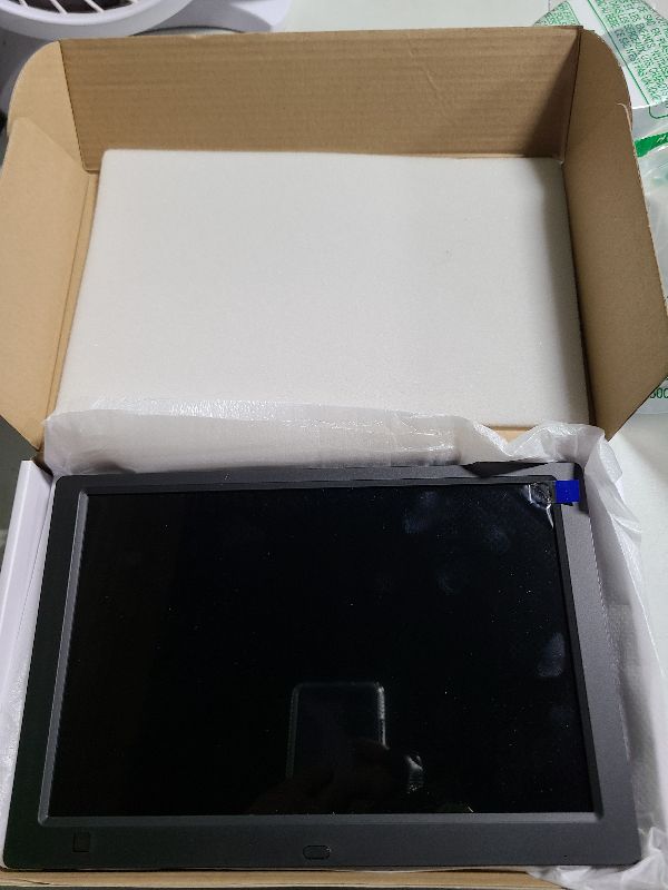 Photo 1 of 10.1 Inch Digital Picture Frame with 32GB USB Flash Drive, KECAG 1920x1080 HD IPS Screen Digital Photo Frame, Motion Sensor, Video, Music, Share Moments via SD Card or USB, with Remote Control