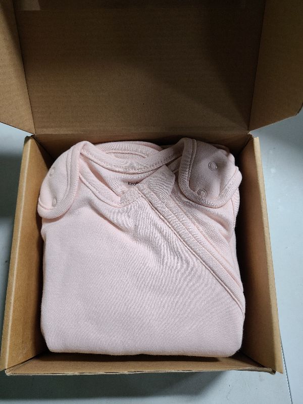 Photo 1 of 2-Pack Organic Baby Sleep Sacks, 100% Cotton - Soft & Breathable 0.5TOG Baby Wearable Blanket, Toddler Sleeping Sack 0-6 Months, Easy to Wear Transitional Swaddles for Newborns, Infants(Mist Rose, S)
