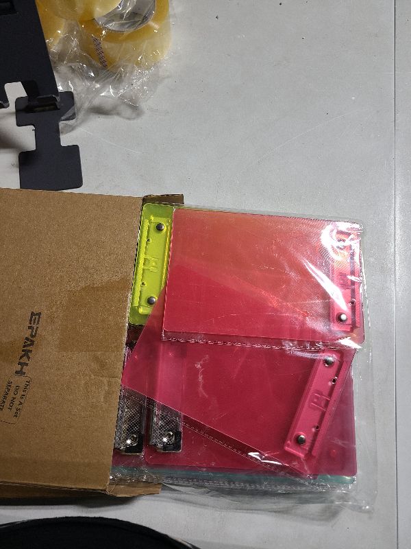 Photo 1 of 20 Pieces Mini Small Clipboards 4.7x7.3 Inch, Pocket Clip Boards Plastic Colorful Cute Memo Clipboard with Profile Clip for Shopping Lists, Scoresheet A6 Boards, Receipts Tickets