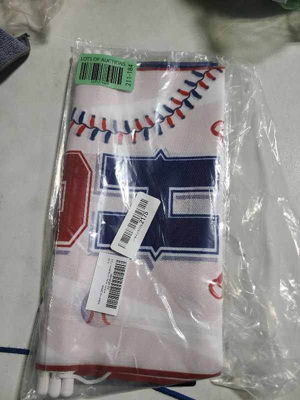 Photo 1 of 3PCS Baseball Porch Sign Banners,Baseball Sports Party Decorations Welcome Hanging Baseball Door Banner for Wall Yard Birthday Game Time Day Festival Party Supplies Decor School Home Indoor Outdoor