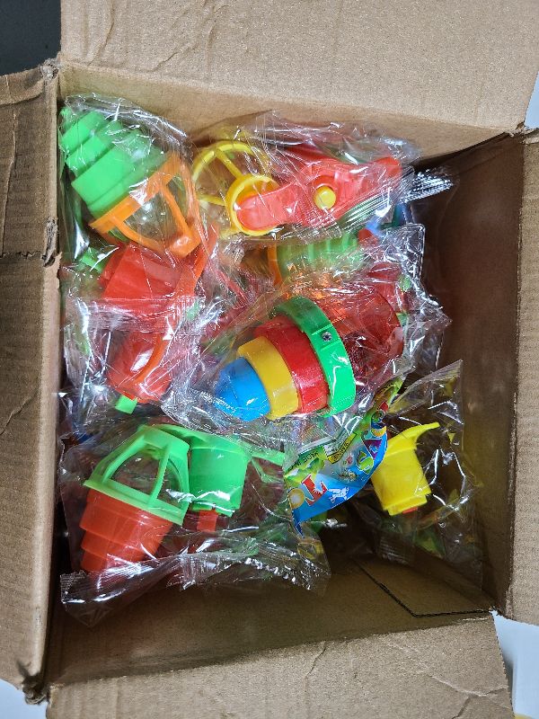 Photo 1 of 30 Pcs  Spinning Tops for Kids,LED Light Up Spinning Tops with Gyroscope,LED Light Up Flashing Spinning Tops for Party Favors Goodie Bag Fillers Glow Dark Party Supply Bulk Toys