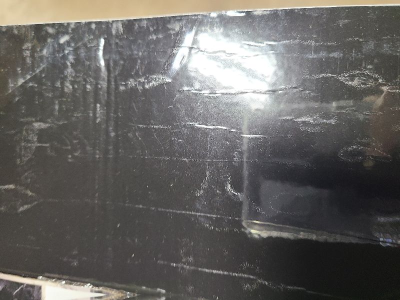Photo 1 of 20-Pack Peel and Stick Floor Tiles Vinyl Floor 12 x 12 inch Self Adhesive Waterproof Flooring Planks DIY for Bathroom, Kitchen, Living Room, RV, Cover 20 Sq. Ft, Deep Grey Marble