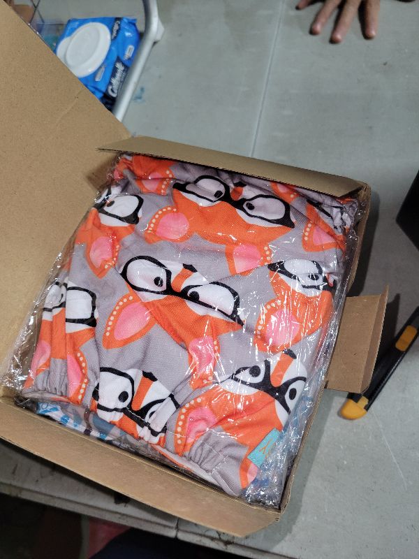 Photo 1 of ALVABABY 6 Pack Cloth Diaper with 12 Inserts One Size Adjustable Washable Reusable Diaper Cover for Baby Girls and Boys