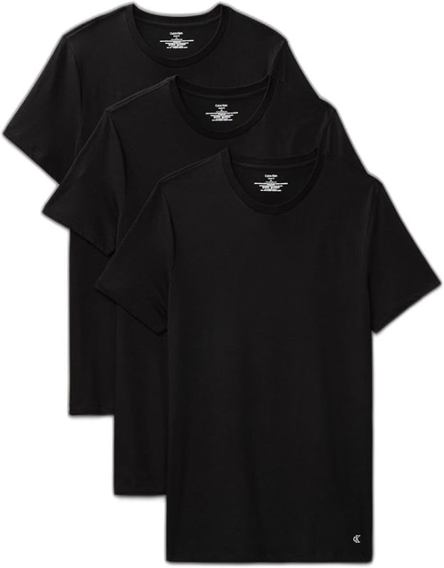 Photo 1 of Calvin Klein Men's Ultra Soft Modern Modal 3-Pack Trunk, Black, Black, Black, L