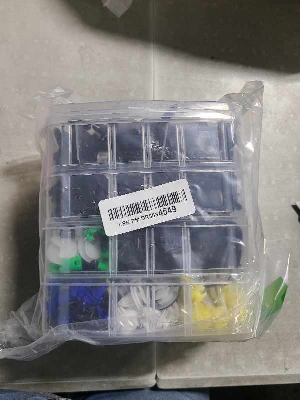 Photo 1 of 1365Pcs Car Push Retainer Clips Body Clips Plastic Fasteners Kit Fender Rivet Clips 44 Most Popular Sizes Nylon Auto Push Pin Rivets Set for Toyota GM Ford Honda Acura Chrysler,red