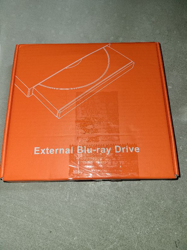 Photo 1 of 5 in 1 External Blu Ray Drive, Portable Blu Ray Player with USB 3.0 Type-C, CD DVD Burner 3D Blu Ray with SD/TF Port, Blu Ray Drive Compatible with Windows Laptop Desktop (Original Version)