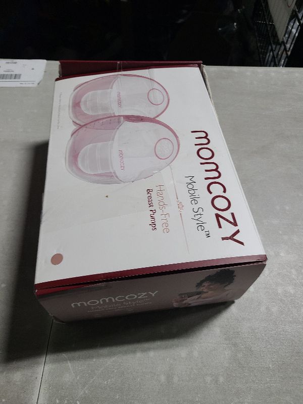 Photo 1 of **MISSING PIECES**
 Momcozy Breast Pump Hands Free Mobile Style | M6, Wearable Breastfeeding Pump Ideal Rhythm for More Milk, DoubleFit Flange More Fit & Discreet with 3 Modes & 9 Levels, 24mm - 2 Pack Cozy Red