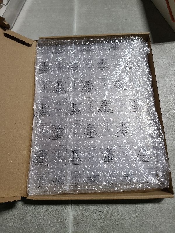 Photo 1 of Acrylic Sign Holder 8.5 x 11 Inch 3 Pack, Clear Display Sign Stand for Store Sign Holders, Vertical Double Acrylic Stands, Vendor Booth Display Items