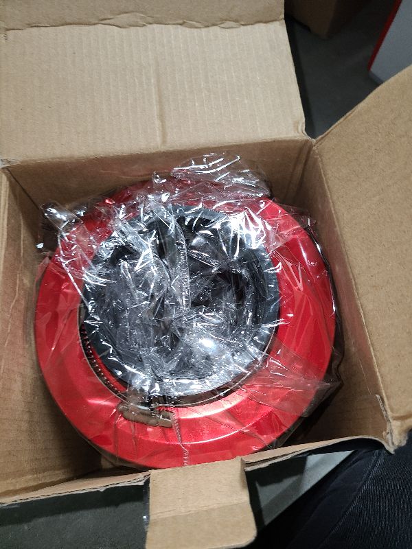 Photo 1 of 3" Inlet Clamp-On High Flow Cold Air Intake Filter 76mm Cone Replacement Dry Air Filter (Red)