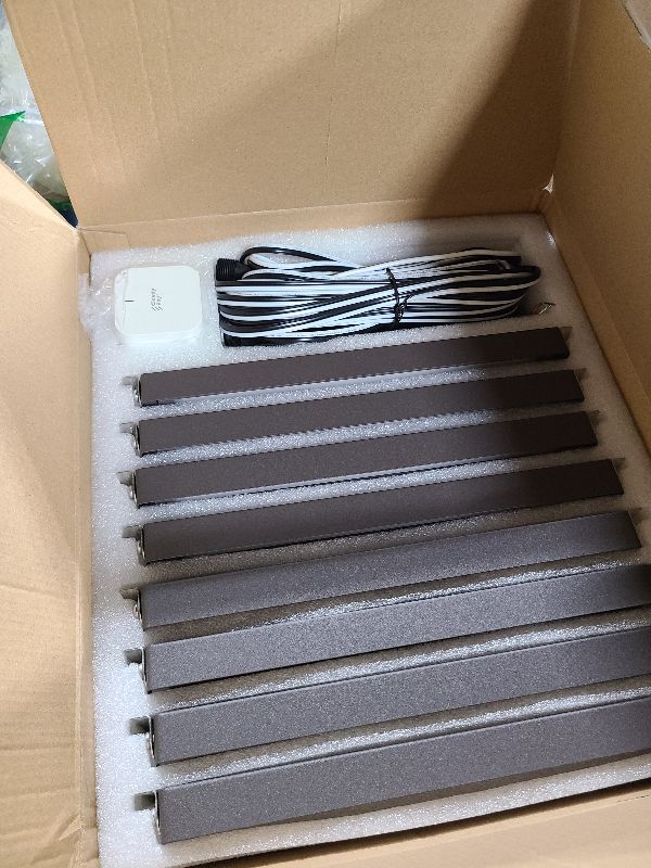 Photo 1 of [8 Pack] CLOUDY BAY Low Voltage 12 Inch Smart Hardscape Lighting,4.5W LED Paver Light,2700-6500K,1.5W RGB Color Changing,Compatible with Alexa & Google Assistant,Hub Included,Transformer Excluded