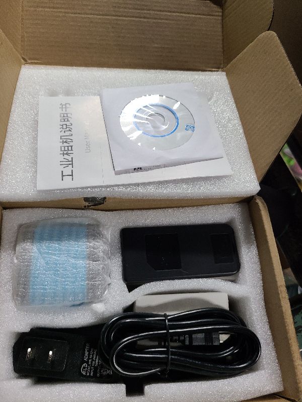 Photo 1 of 37MP 1080P 60FPS USB Microscope Camera with Conversion Adapter, 100-240V Video Industry Digital C Mount Microscope Camera (US Plug)