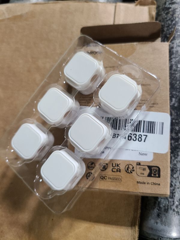 Photo 1 of 6 Pack Magnetic Cable Clips [Cable Smooth Adjustable] Cord Holder, Under Desk Cable Management, JOYROOM Adhesive Wire Holder Keeper Organizer for Home Office Desk Phone Car Wall Desktop Nightstand