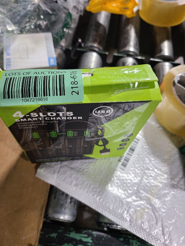 Photo 1 of 6pcs 18650 Rechargeable Battery W?i?th 18650 Battery Charger,Universal Smart 18650 Charger for 3.7V Lithium ion Batteries 18650 Rechargeable Battery Ltrrysoa