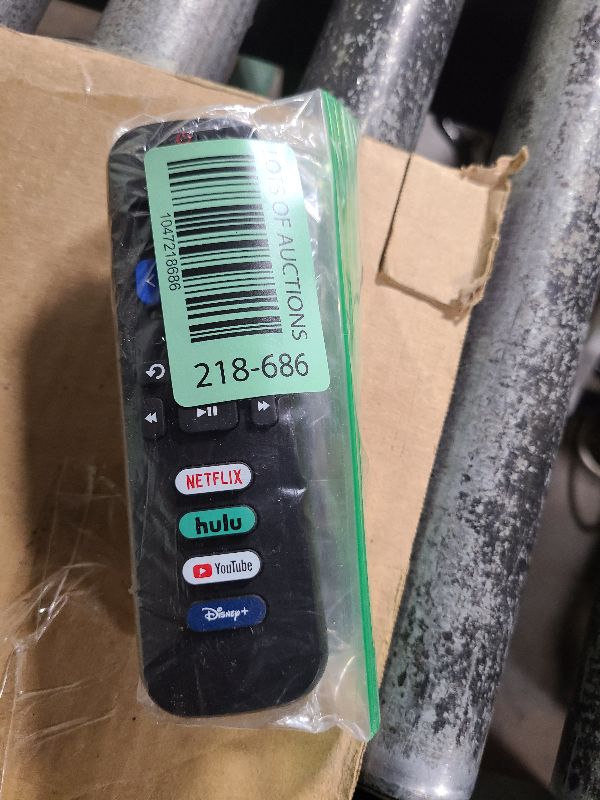 Photo 1 of (Pack of 2) Replacement-Remote-Control for Roku-TV,Compatible for TCL Roku/Hisense Roku/Onn Roku/Philips Roku Smart TVs(Not for Roku Stick and Box)