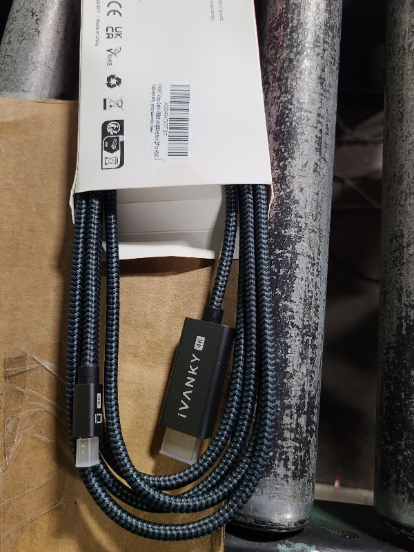 Photo 1 of 4K Mini DisplayPort to HDMI Cable, iVANKY 4K@30Hz Thunderbolt to HDMI Cable, [Alum Shell/Braided/Optimal Chip Solution], Mini DP to HDMI for MacBook Air/Pro, Surface Pro/Dock, Monitor, Projector - 6FT