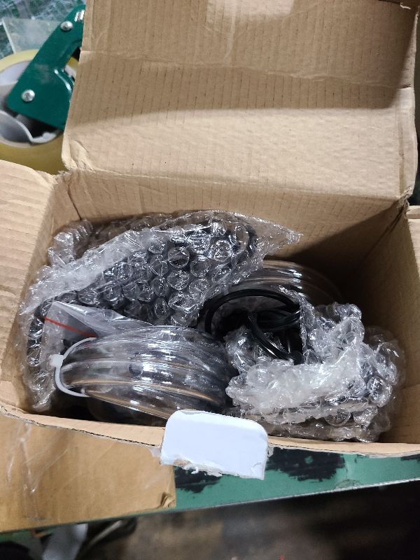 Photo 1 of 2 Pack 10W 160GPH Submersible Fountain Pump with 12 Color LED Lights, Small Fountain Pump with 4 Spray Nozzles, Ultra Quiet Design for Outdoor Pond, Aquarium, Fish Tank