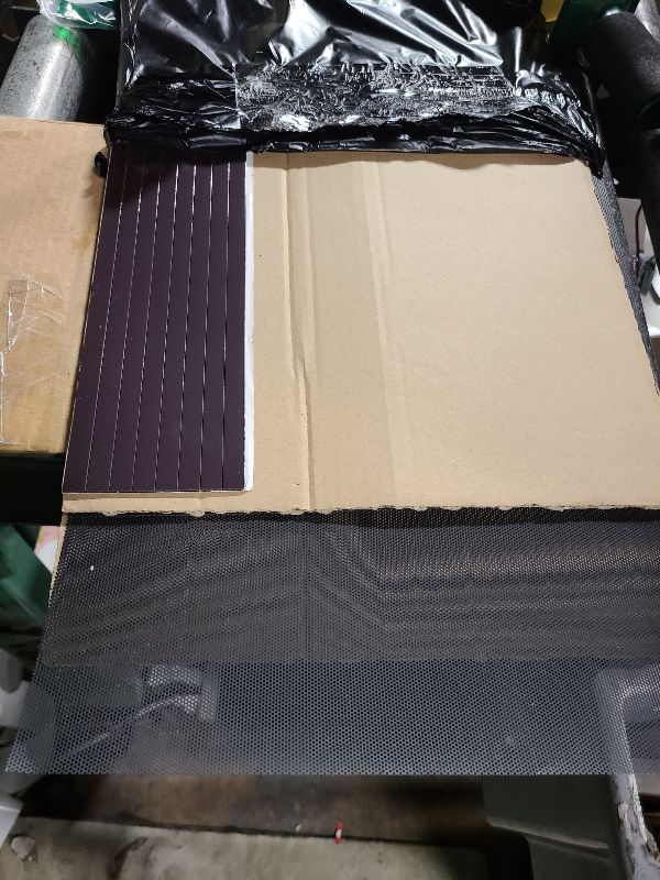 Photo 1 of 400x300mm DIY PC Case Dust Mesh Filter, 2Pack PVC Dustproof Mesh Filter Cover with Magnetic Strip for Computer PC Case