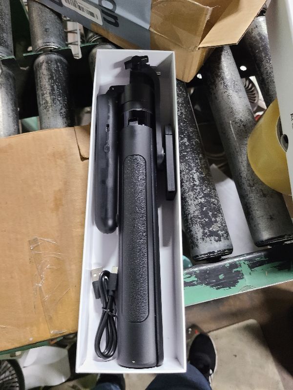 Photo 1 of Auto Face Tracking Tripod 360° Rotation with Stand, 70.9" Motion Sensor Phone Tripod Stand, No App, Gesture Control, Smart Face Body Auto Tracking Selfie Stick Tripods for Video Record/Live Streaming