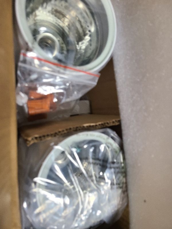 Photo 1 of 2-Pack White Outdoor Wall Sconces Dusk to Dawn, Up Down Modern Exterior Light Fixtures for House, Outside Wall Lights for Porch Garage Patio Front Door Hallway, Weather-Proof Aluminum Finish