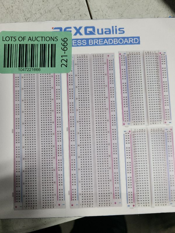 Photo 1 of 4PCS Breadboards Kit Include 2PCS 830 Point 2PCS 400 Point Solderless Breadboards for Proto Shield Distribution Connecting Blocks