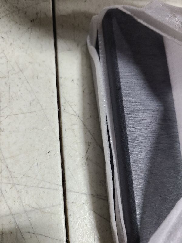 Photo 1 of 2PCS 10"x 5" Large Bathroom Sink Vanity Trays, Water Absorbing Diatomite Stone Quick Drying Mat for Kitchen Counter, Dish Rack Dispensers Sponge Holder Caddy Organizer, Dark Gray,