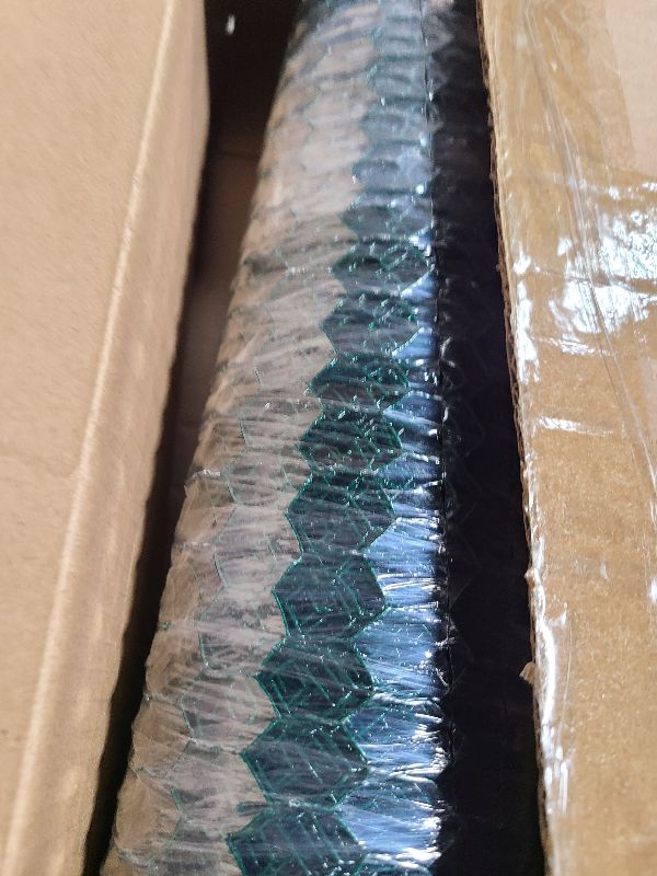 Photo 1 of 32.8ftx16In Plant Protectors from Animals,Plant Cages for Outdoor Plants,Wire Plant Protector Cage,Wire Plant Protector,Chicken Wire Cloche with Ground Stakes & Nylon Ties Protect Plants from Animals
