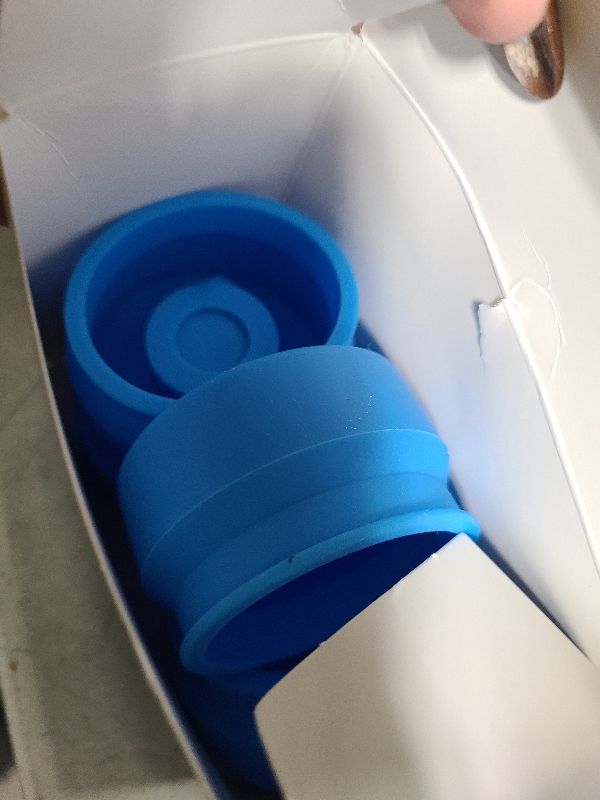 Photo 1 of **MISSING ONE**
Gofriipai 3 and 5 Gallon Water Jug Cap, Silicone Reusable Replacement Cap, Non Spill Bottle Caps for 55mm Bottle Water Dispenser Caps - Pack of 5