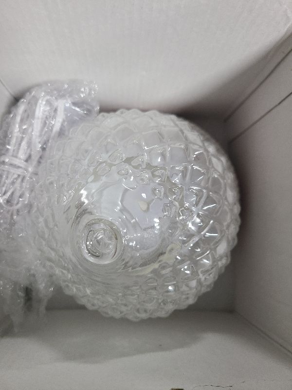 Photo 1 of 200ml Glass Reservoir Essential Oil Diffuser with Glass Dome Ultrasonic Aromatherapy Diffuser with Four Timer Colorful Light Auto-Off for Gift Home Office Bedroom