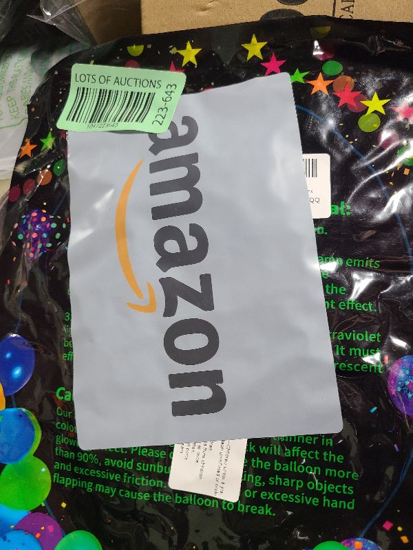 Photo 1 of 100 Pcs UV Neon Balloons ,Neon Glow Party Balloons UV Black Light Balloons Glow in the dark for Birthday Decorations Wedding Glow Party Supplies Blacklight Reactive Fluorescent Balloons