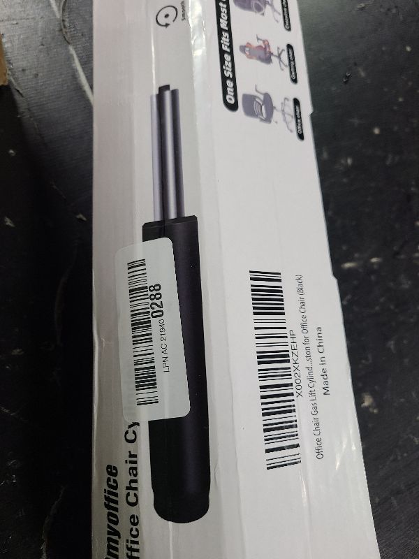 Photo 1 of 5.5 inch Office Chair Gas Lift Cylinder- Replacement Parts,Universal Size Fits Most Chairs,Heavy Duty Gas Lift Hydraulic/Pneumatic Piston (Black)