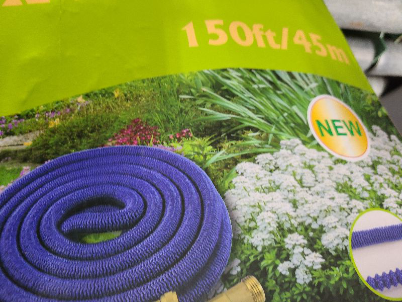 Photo 1 of 150 FT Garden Hose, 2025 New Flexible Water Hose 150FT with Leakproof Solid Brass Fittings, Reinforced Extra Strong Outer Fabric & Durable 3-layer Inner Core, Ultra Lightweight, No Kink, No Tangle