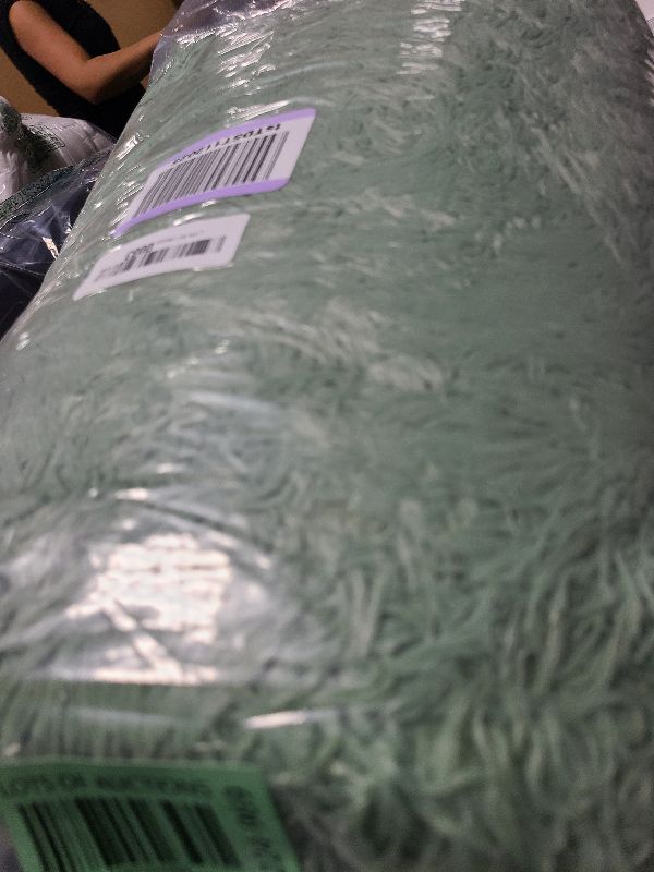 Photo 1 of 8x10 Extra Large Fluffy Area Rugs for Living Room, Soft Cozy Fuzzy Plush Shag Bedroom Kids Room Carpet, Non-Slip Indoor High Pile Big Floor Rugs, Thick Shaggy Rug for Home Decor, Sage Green