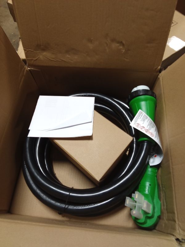 Photo 1 of 50 AMP Generator Transfer Switch Kit?Pre-Drilled,Twist Lock Connector,Include 100 Amp Transfer Switch?50 Amp SS2-50P Inlet Box&15 FT 50 Amp L14-50P Cord,Twist Lock Connector,Outdoor and Indoor