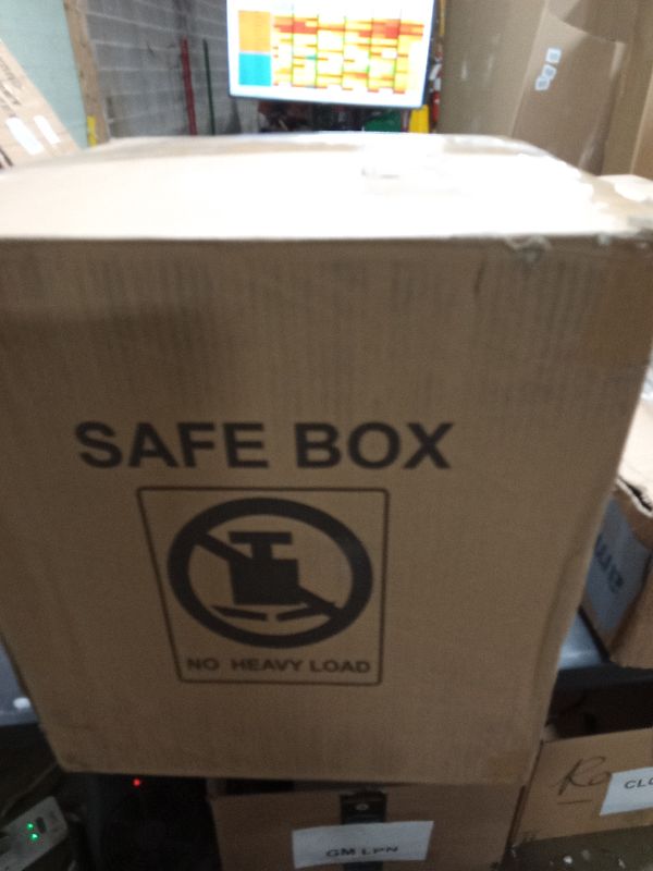 Photo 1 of 1.8 Cuft Safes for Home, Fireproof Safe Box, Home Safes Fireproof Waterproof with Electronic Keypad, Spare Key, Smart Alert, Security Fire Proof Safe for home documents Money Medicine