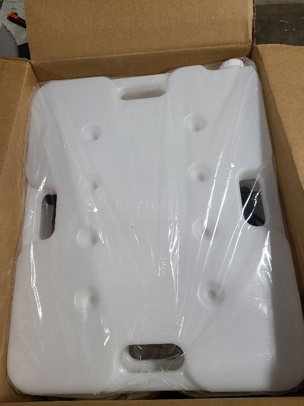 Photo 1 of 2PCS 22.5" x 18" Extra Large Swimming Pool Ladder Weights, HDPE Swimming Pool Step Weights Holds 90lbs, Pool Weights for Ladders for Easy Step System, Pool Ladder Weights for Above Ground Pool