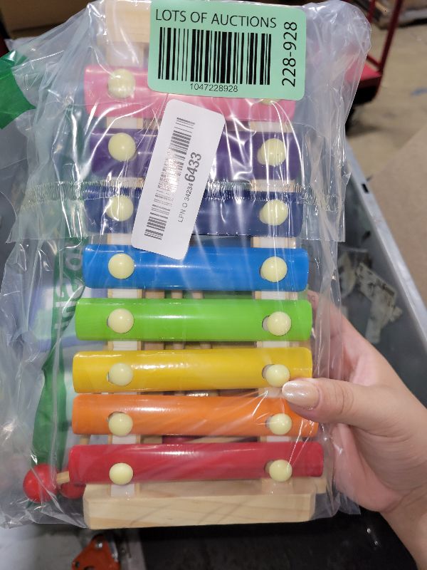 Photo 1 of 2 Pcs Wooden Xylophone for Kids