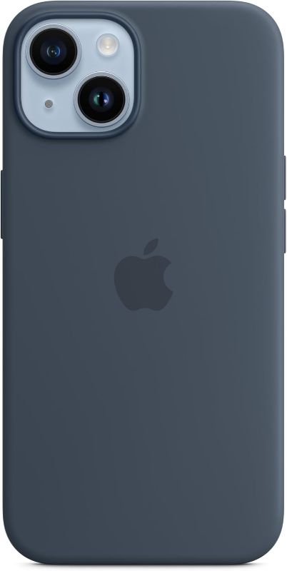 Photo 1 of Apple iPhone 16 Pro Silicone Case with MagSafe and Camera Control - Denim ???????