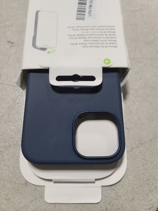 Photo 1 of Apple iPhone 16 Pro Silicone Case with MagSafe and Camera Control - Denim ???????