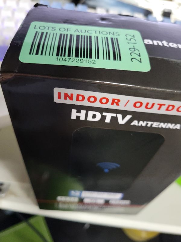 Photo 1 of 2025 Upgraded TV Antenna Indoor, 2200+ Miles Range Digital Antenna for Smart TV Indoor, HD Antenna for Local Channels with Amplifier, Outdoor Antenna Support 8K 4K 1080p All TVs -38FT Coax Cable