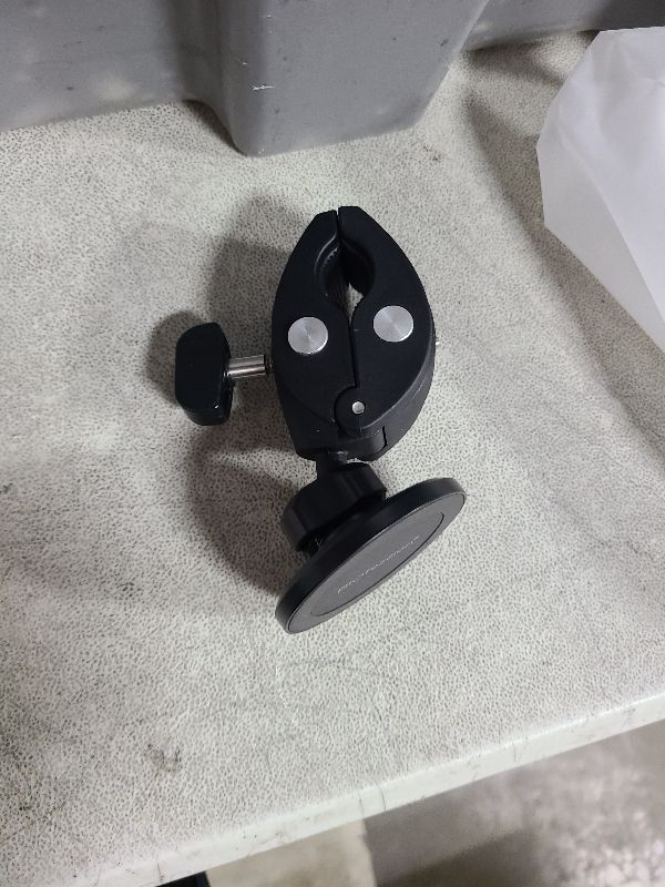 Photo 1 of Phone Holder Mount Magnetic Accessories: Fitness Equipment Gym Motorcycle Handlebar, Exercise Bike, Treadmill, Stroller, Cart, for Magsafe iPhone 16 15 14 13 12 Plus Pro Max & All Phone Stand Clamp