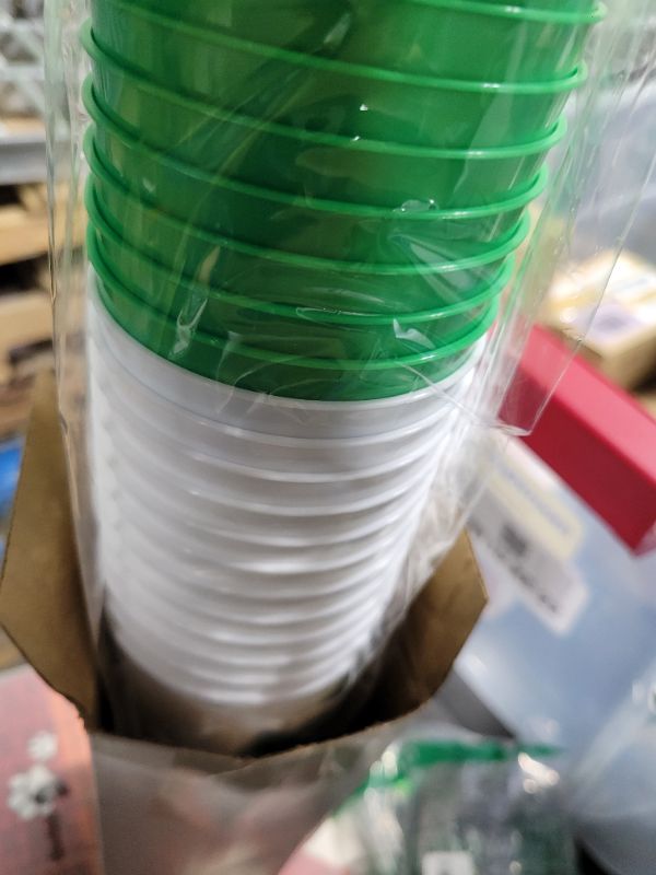 Photo 1 of 24 Pcs Golf Party Cups Let's Par-Tee Plastic Cups Reusable Plastic Tumblers Party Supplies Sports Golf Ball Plastic Drinking Cups 12oz Party Decoration for Kids Birthday Golf Lover Gifts School Favors