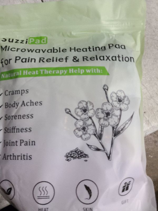 Photo 1 of SuzziPad Microwave Heating Pad for Discomfort Reducing, 7x16 Microwavable Heated Pads, Muscle Ache, Soothing Fatigue for Neck and Shoulder, Bean Bag Moist Heat Pack, Warm Compress, Purple